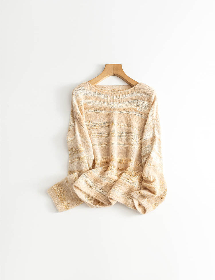 Ombre Alpaca Wool Sweater