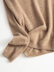 V-Neck Seamless Cashmere Sweater