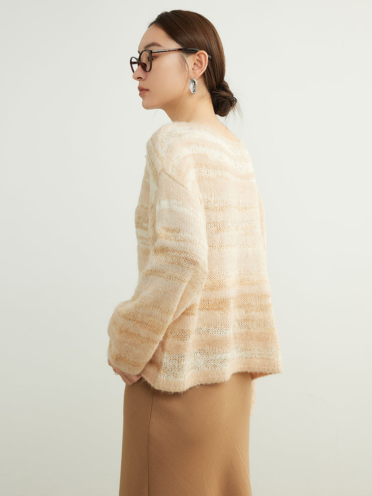 Ombre Alpaca Wool Sweater