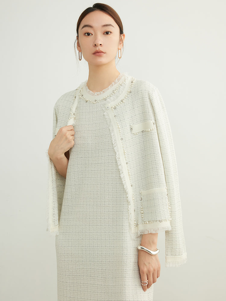 Elegant Heavy Wool Set Sweater