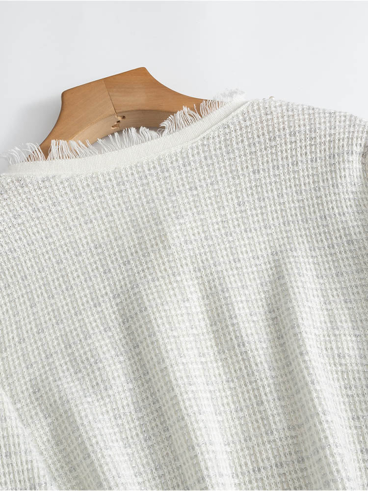 Elegant Heavy Wool Set Sweater